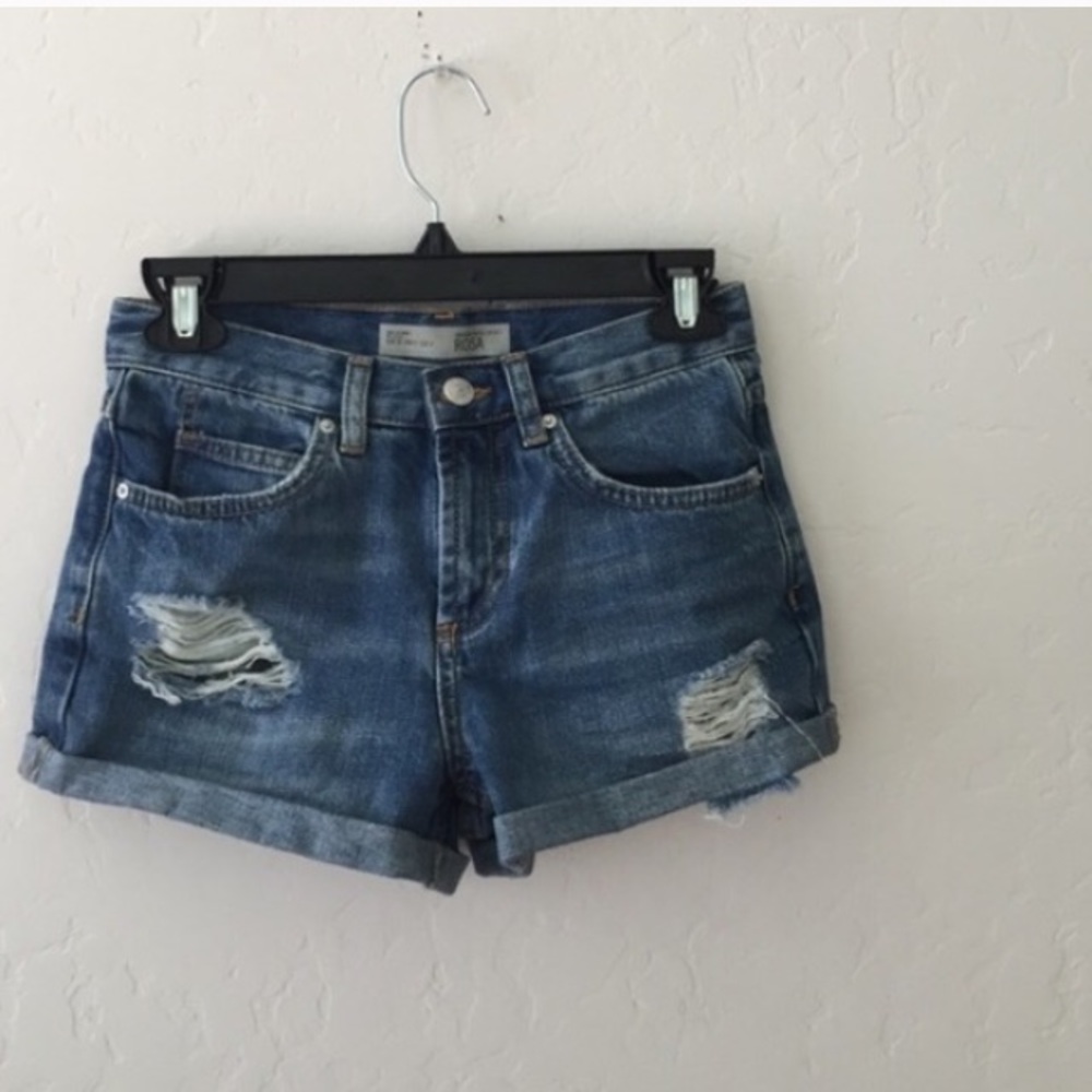 Topshop jean shorts